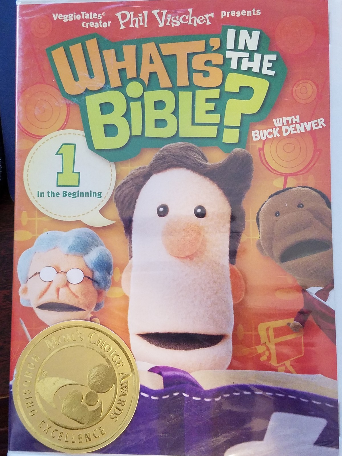 Buck Denver What's in the Bible Vol 1 In the Beginning DVD New Phil Vischer 2010