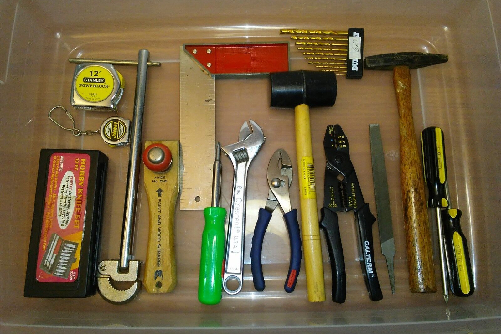 16pc Estate Lot of Used Tools for Home and Hobby