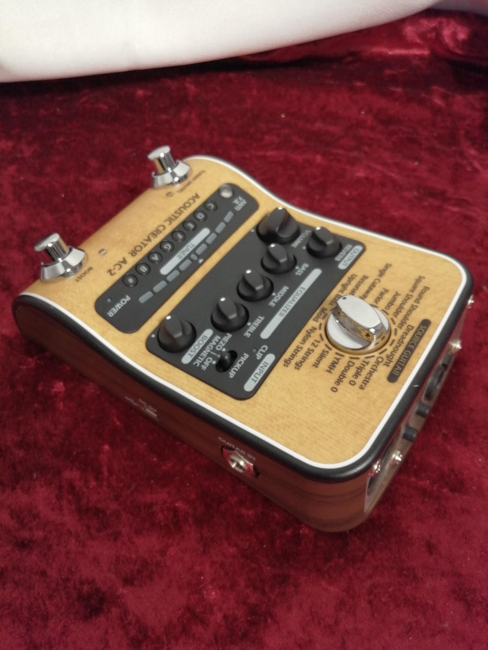 ZOOM AC-2 Acoustic Creator Effect Pedal