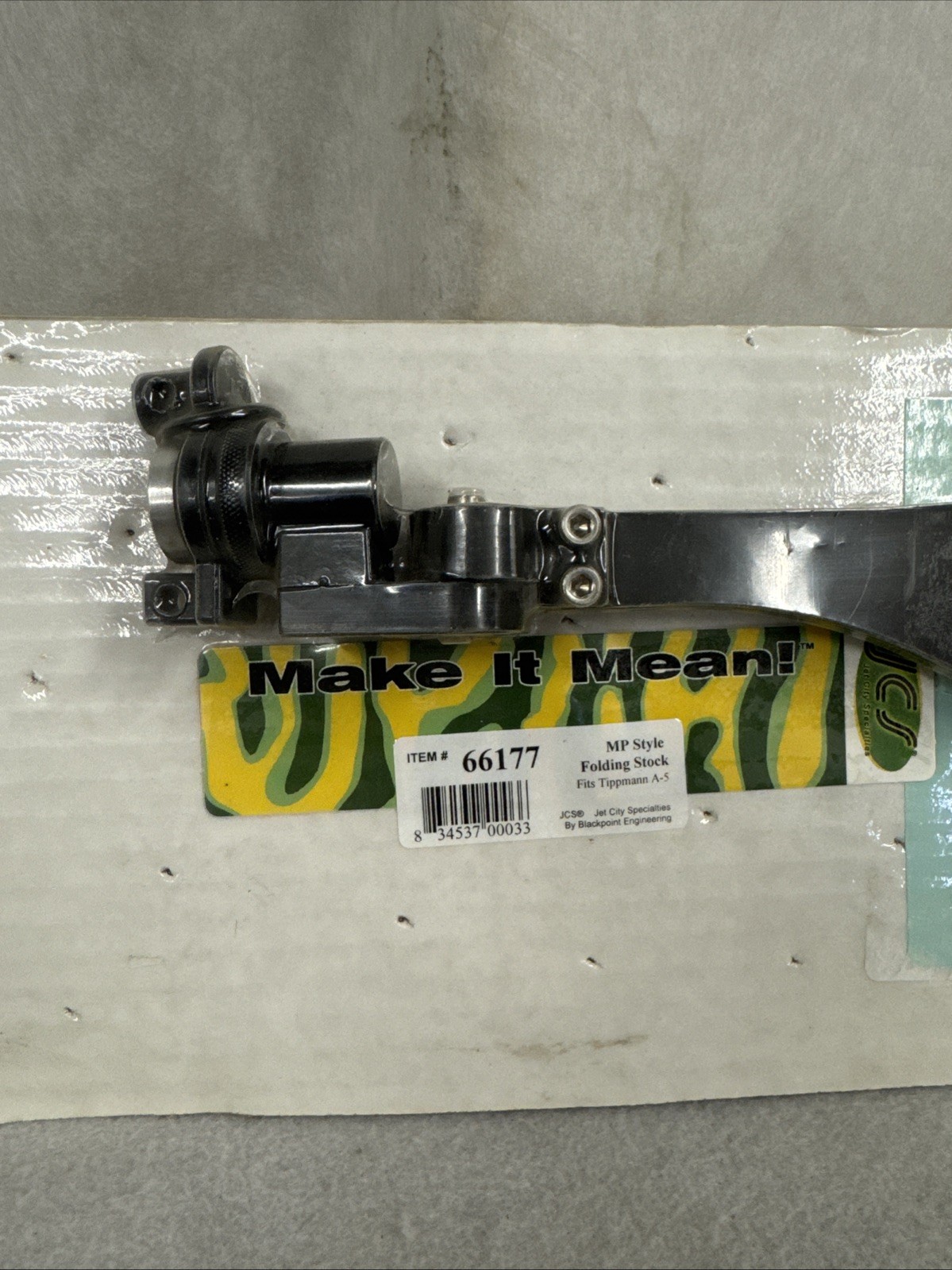 JCS MP Style Folding Stock for Tippmann A5 66177 NEW