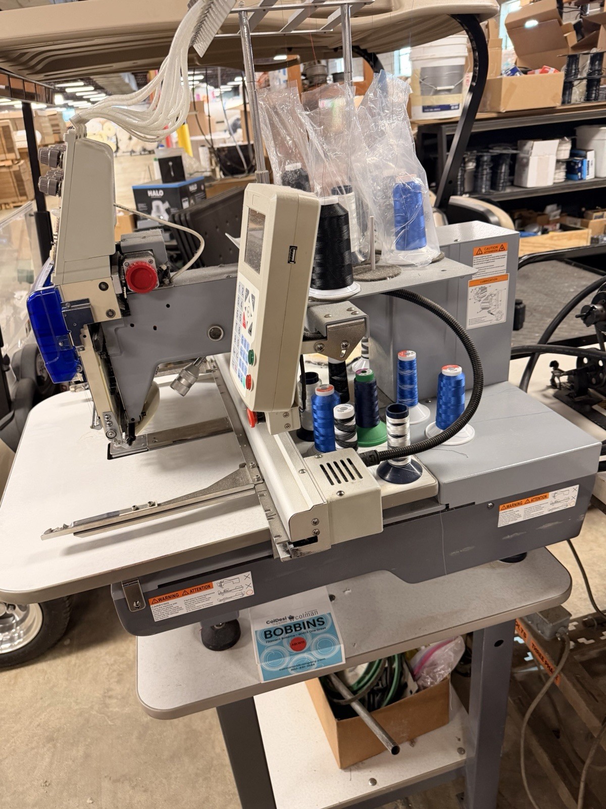 Avance GS1501 Computerized Single Head 15-Needle Embroidery Machine
