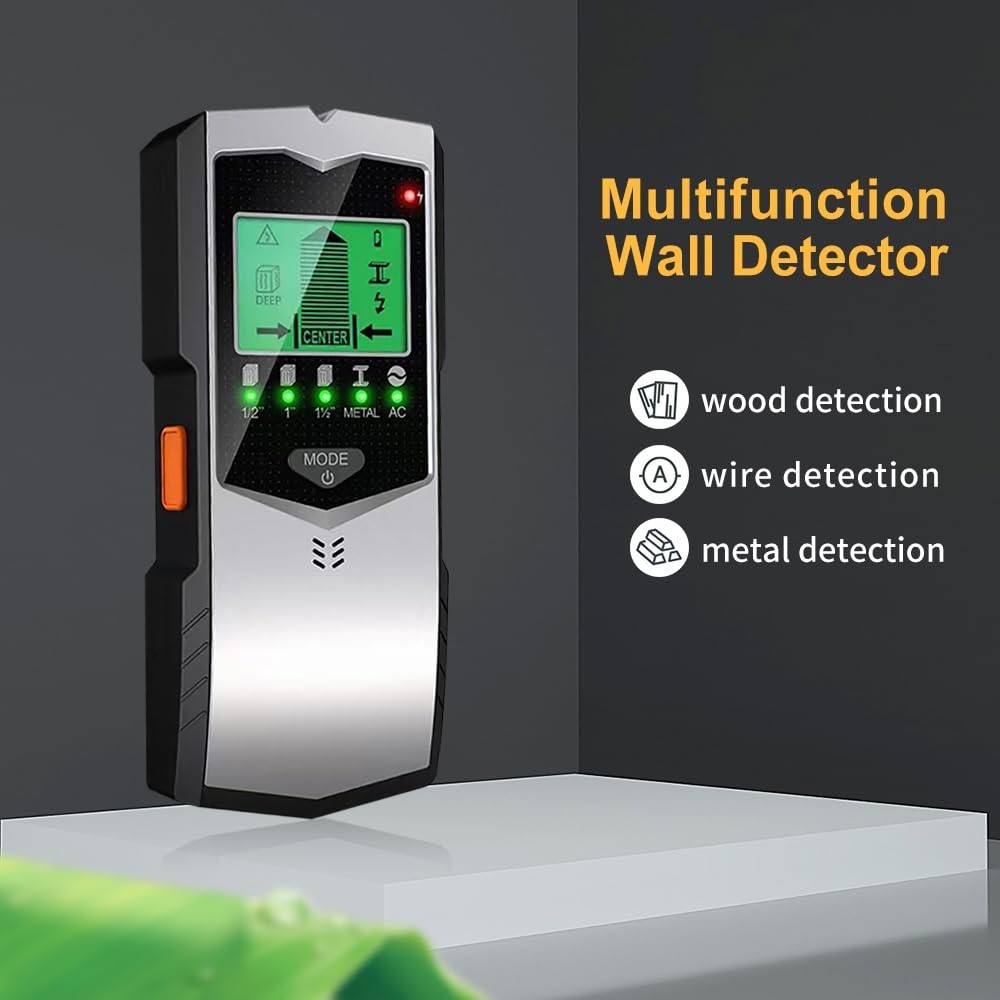 Wall Scanner Stud Finder - Deep Scanning, Multi-Mode Detection, Easy Use