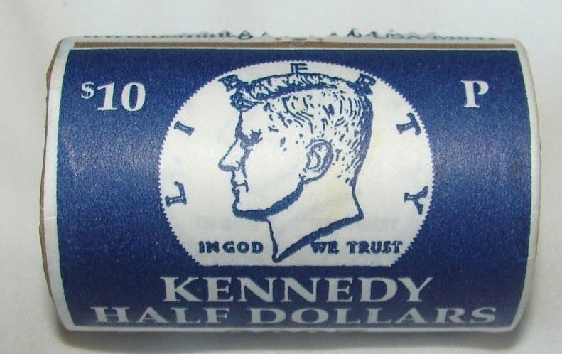 2006 - P ROLL OF KENNEDY HALF DOLLARS - BRILLIANT UNCIRCULATED - MINT WRAPPED