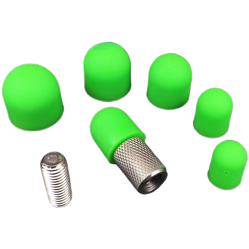 6 Piece Green Dent Repair Hook Set with Metal Tip for Vehicle Body Work