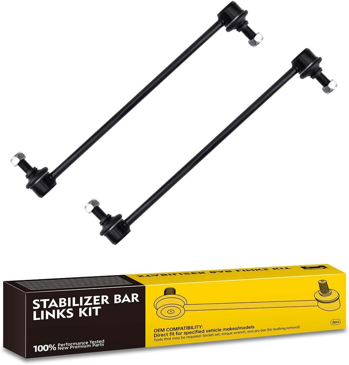 TOVASTY 2PCS Sway Bar Links Compatible with Nissan Altima 2007-2021,Rogue 08-19,