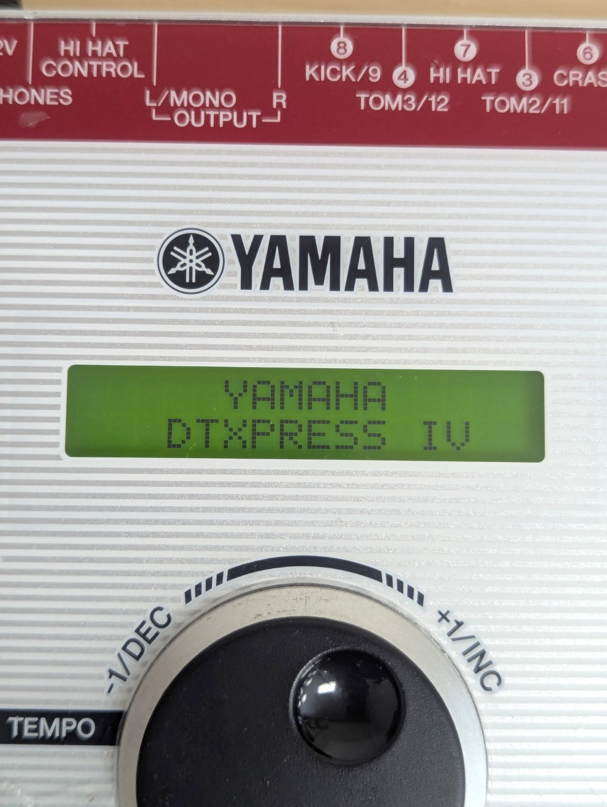 Yamaha DTXPress IV Electronic Drum Trigger Module DTX + Power Supply & Mount