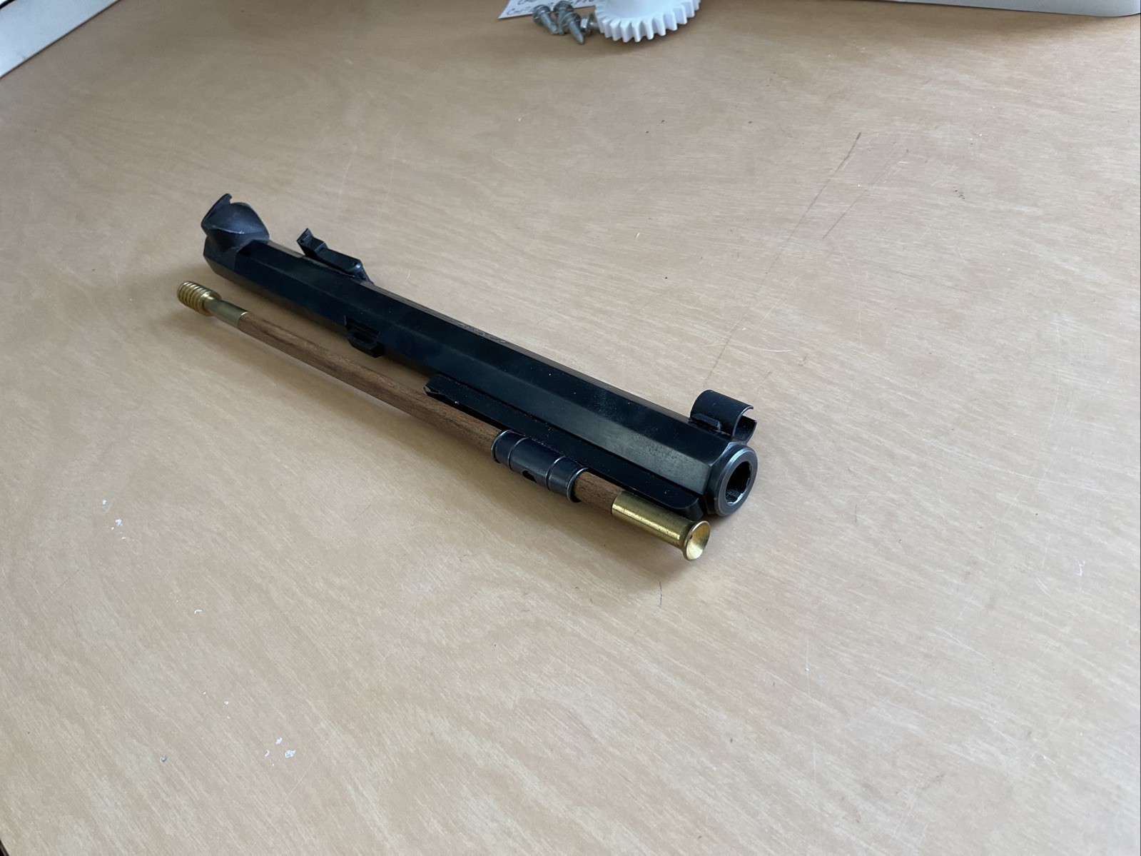 Nice! THOMPSON CENTER PATRIOT MUZZLELOADER PISTOL BARREL .45 CAL