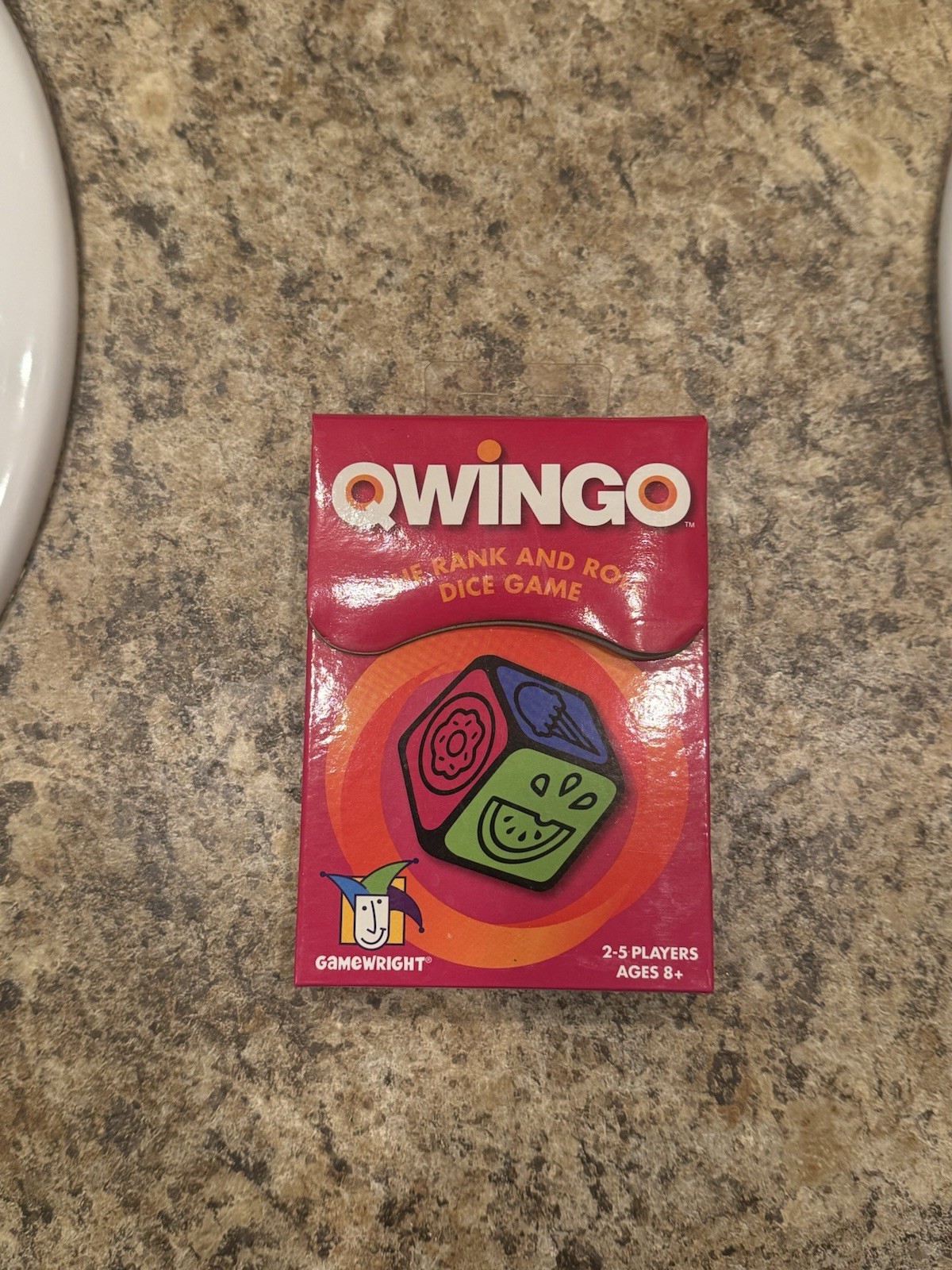 Qwingo Rank & Roll Family Dice Game by Gamewright 2-5 Players Ages 8+ NEW SEALED