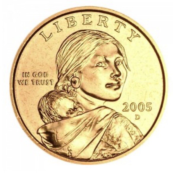 2005 D Sacagawea Dollar US Mint Coin in "Brilliant Uncirculated" Condition X-402