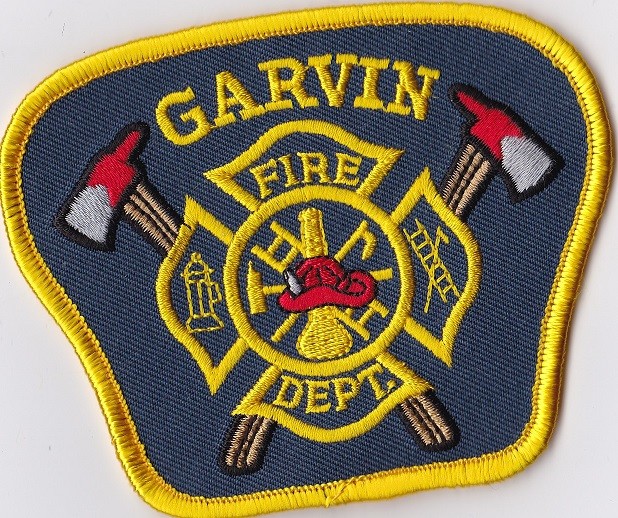 Garvin Fire Dept. Firefighter Patch