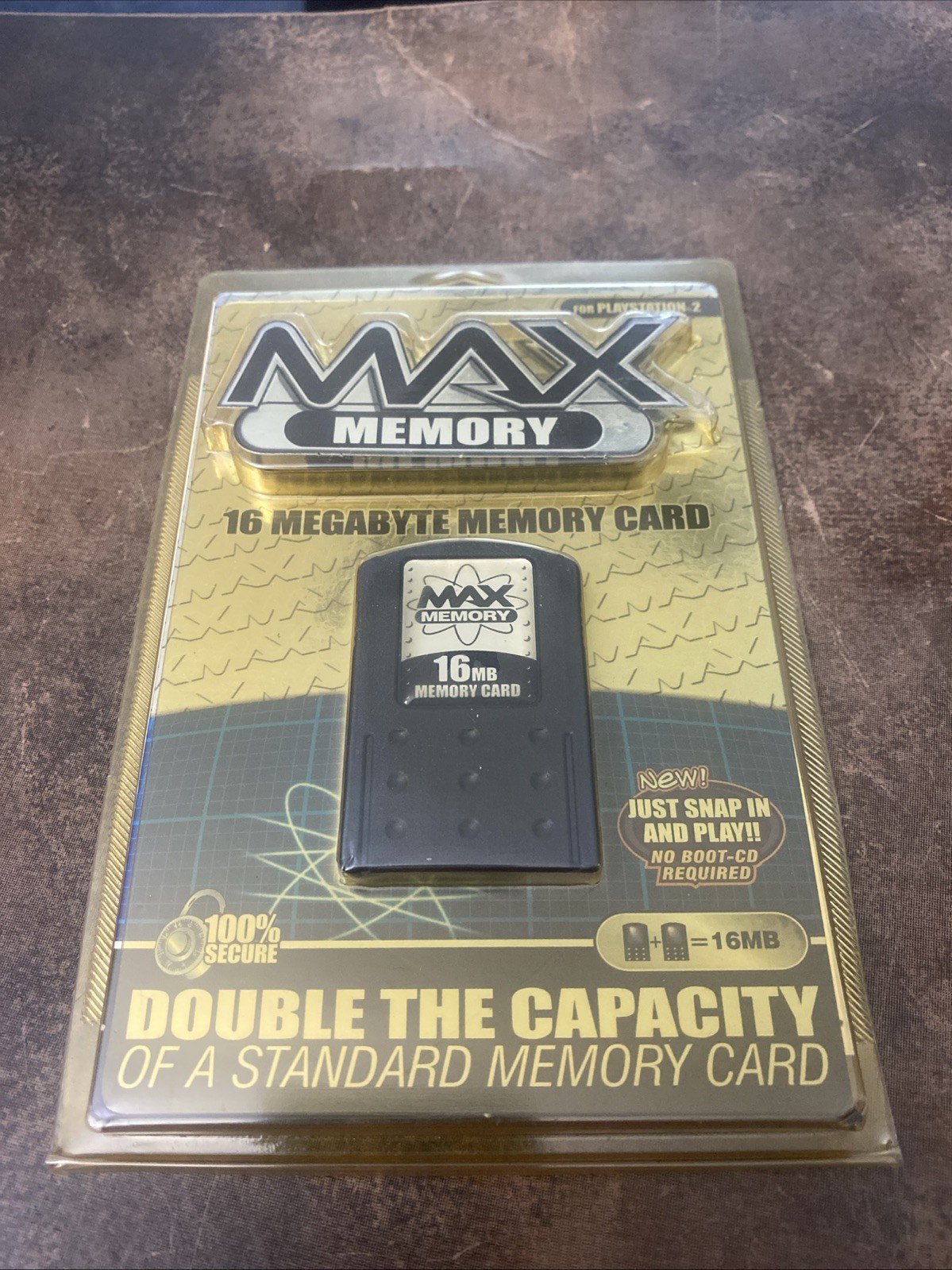 2006 Datel Max Memory Card 16MB for Sony Playstation 2 New Sealed !
