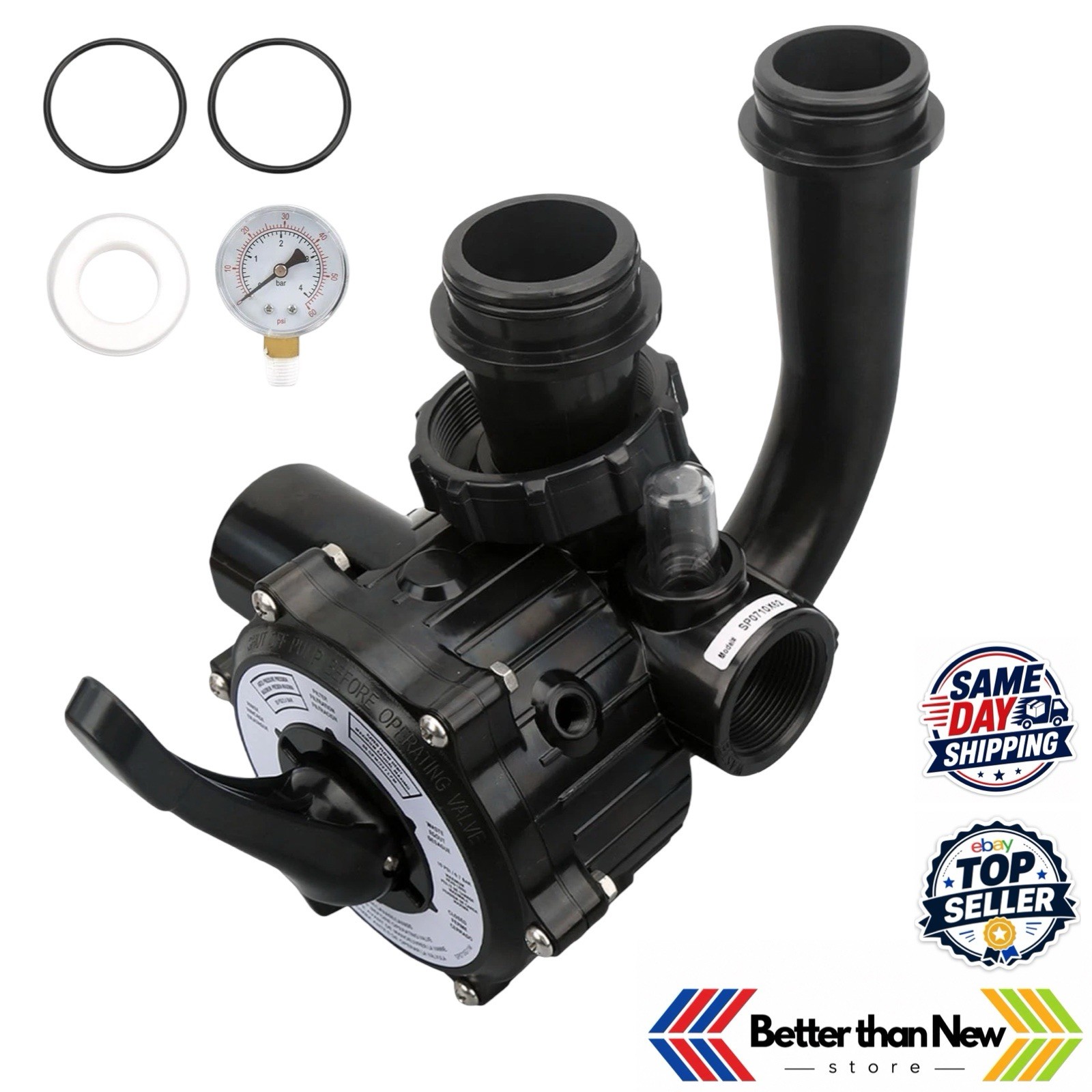 SP0710X62 Multiple port Valve Compatible with Hayward S210S, S244S, & S310S S...