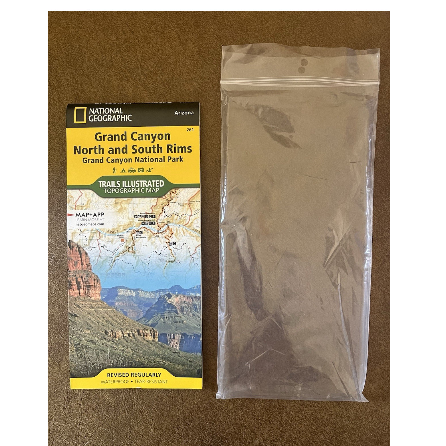 National Geographic Trails Illustrated Map Grand Canyon North/South Rims AZ