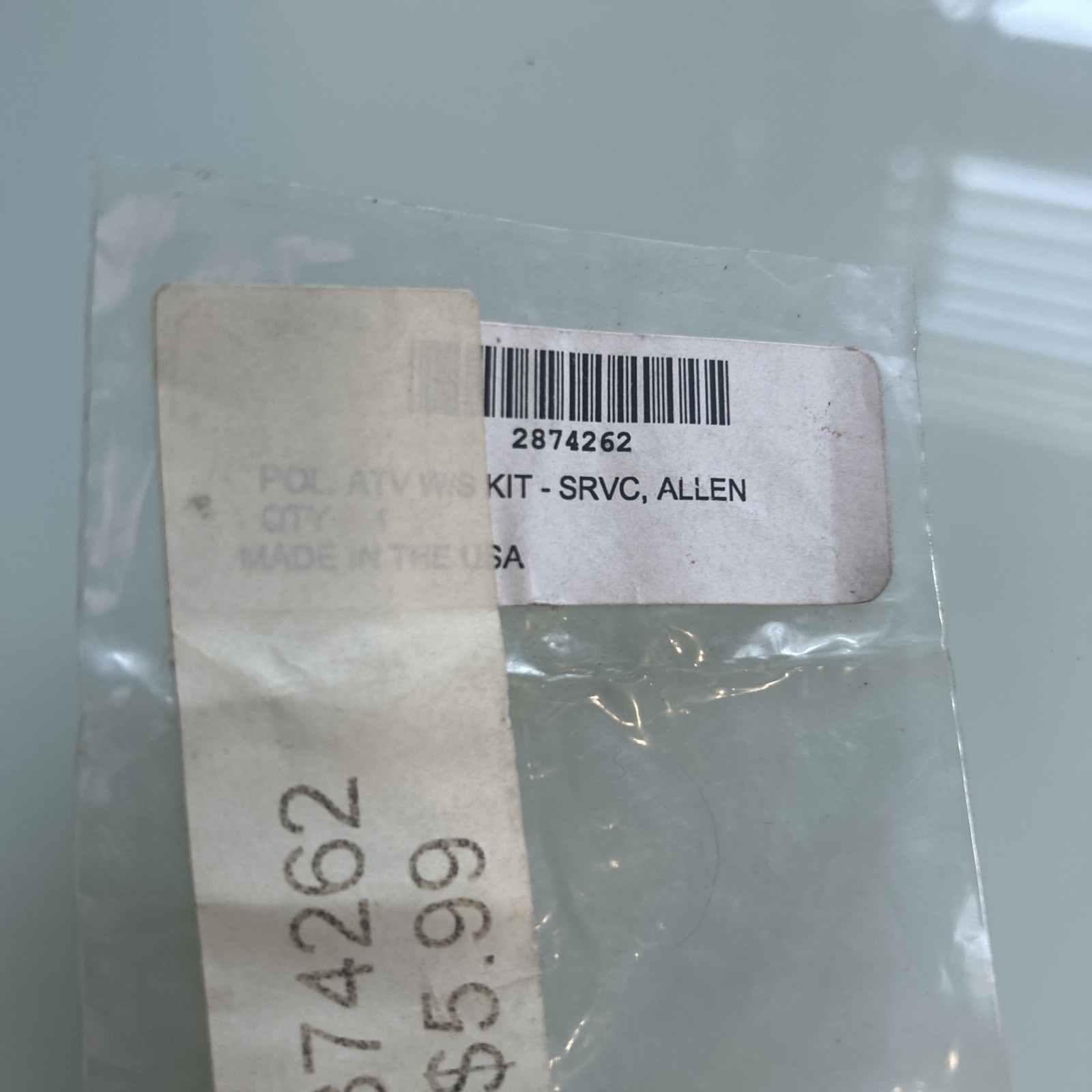 Polaris OEM NOS Windshield Replacement Allen Screw Kit Part #2874262
