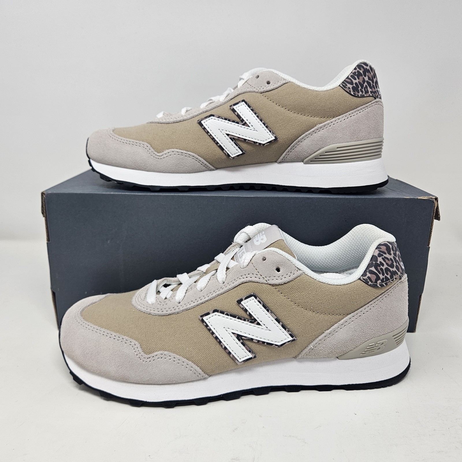 New Balance 515 'Beige/Grey/Leopard' Classics / WL515SD3 / Women's Size 11