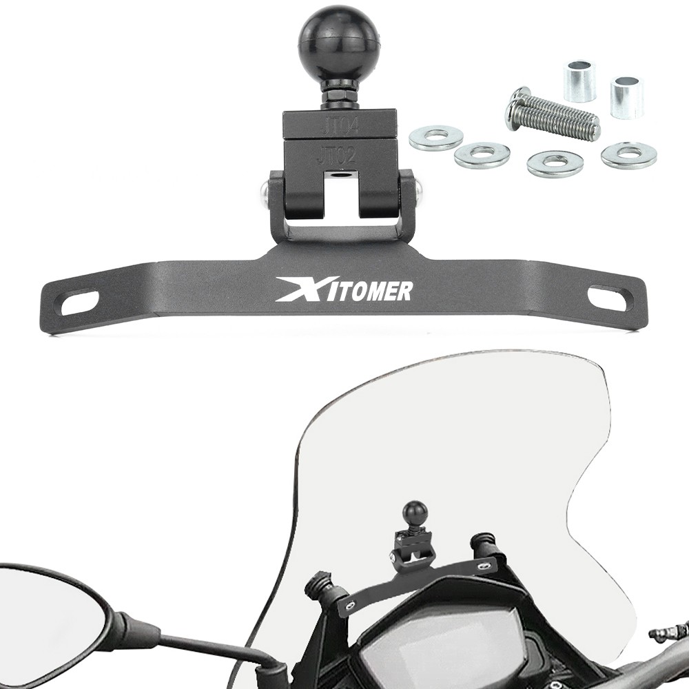 GPS Bracket Mounts Navigation Holder Support Fit For Moto Guzzi V85TT 2019-2024