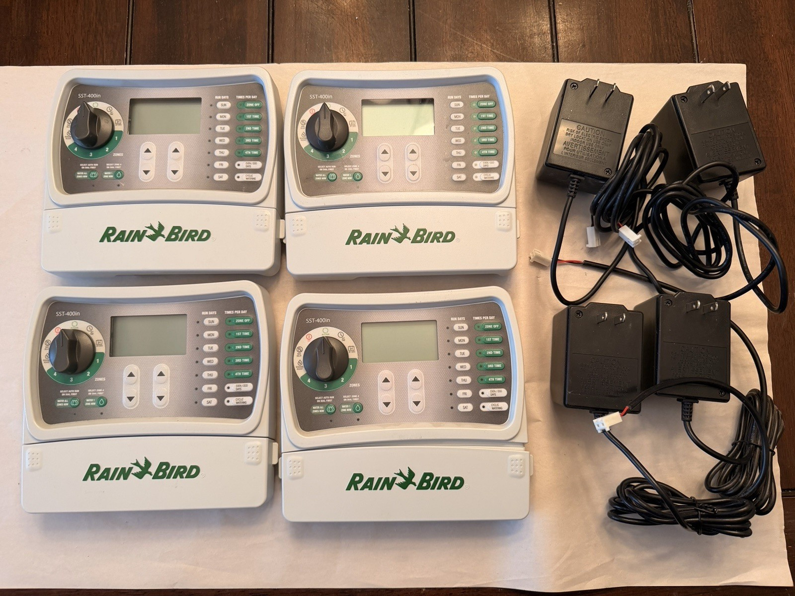 Rain Bird SST400IN 4-Station Indoor Controller SST Irrigation Timer Simple Set
