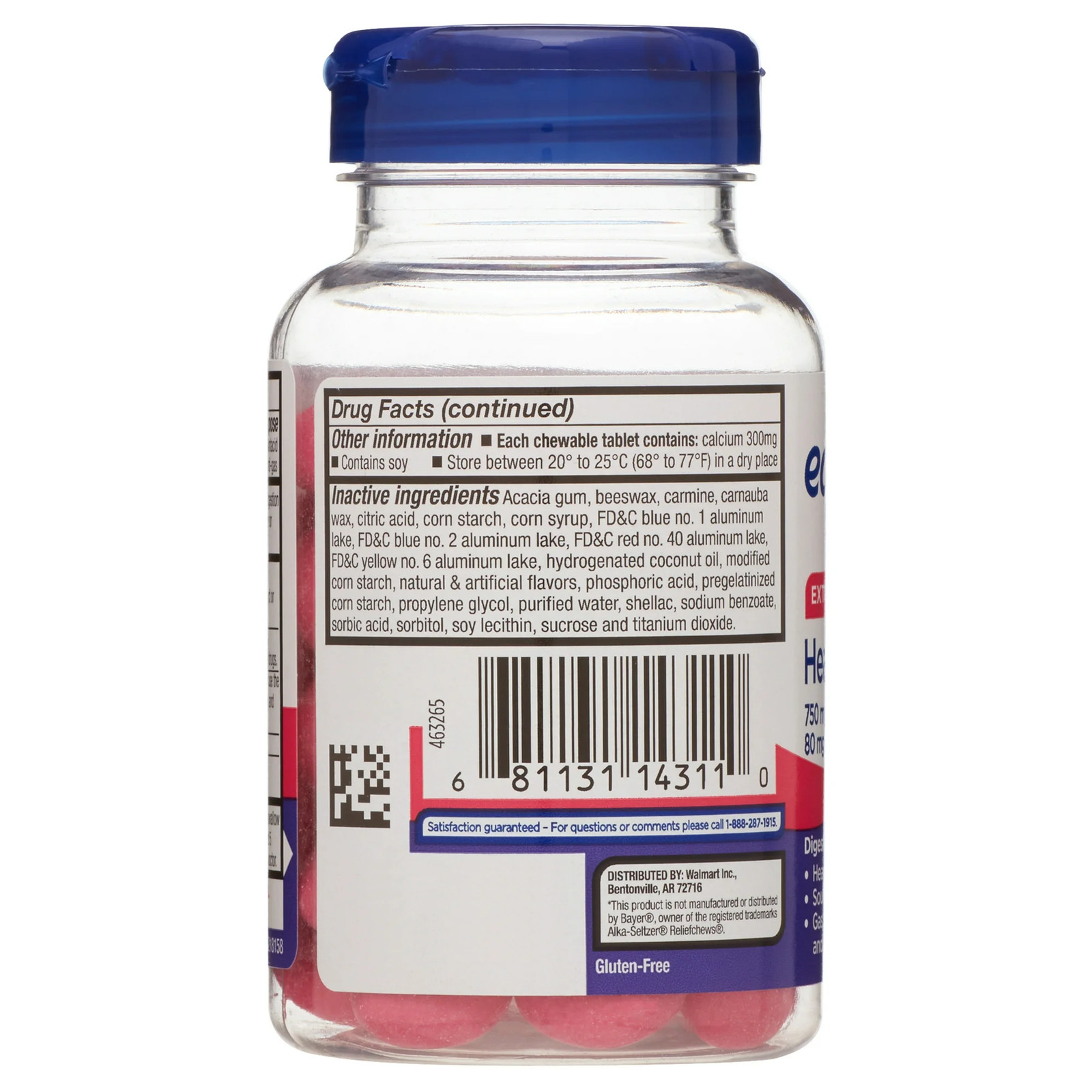 Heartburn Relief Chews Mixed Berry