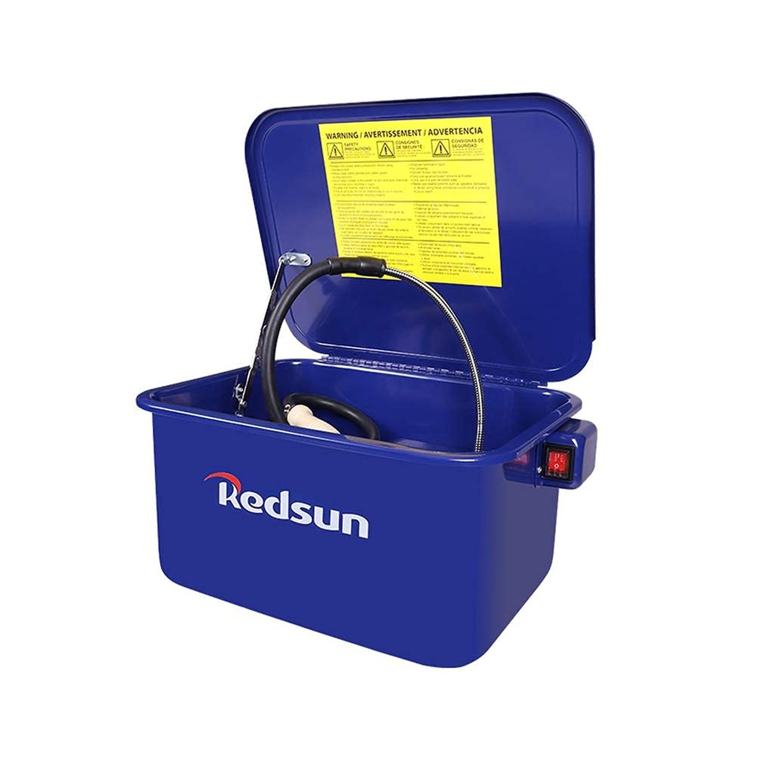 Parts Washer 3.5 Gallon Capacity Tank Cabinet Portable Automotive Parts Clean...
