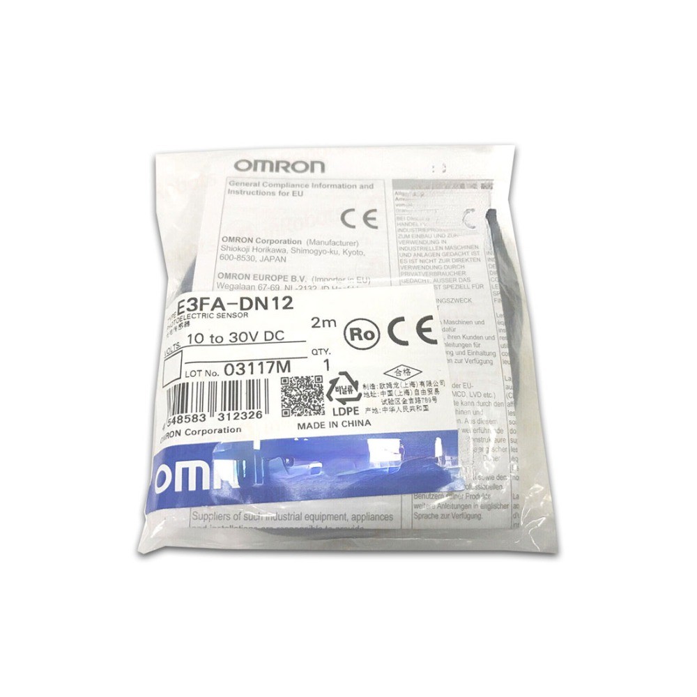 Omron 1X Sensor New E3FA-DN12 E3FA-DN13 E3FA-DN14 E3FA-DN15 E3FA-DP12 E3FA-DP13