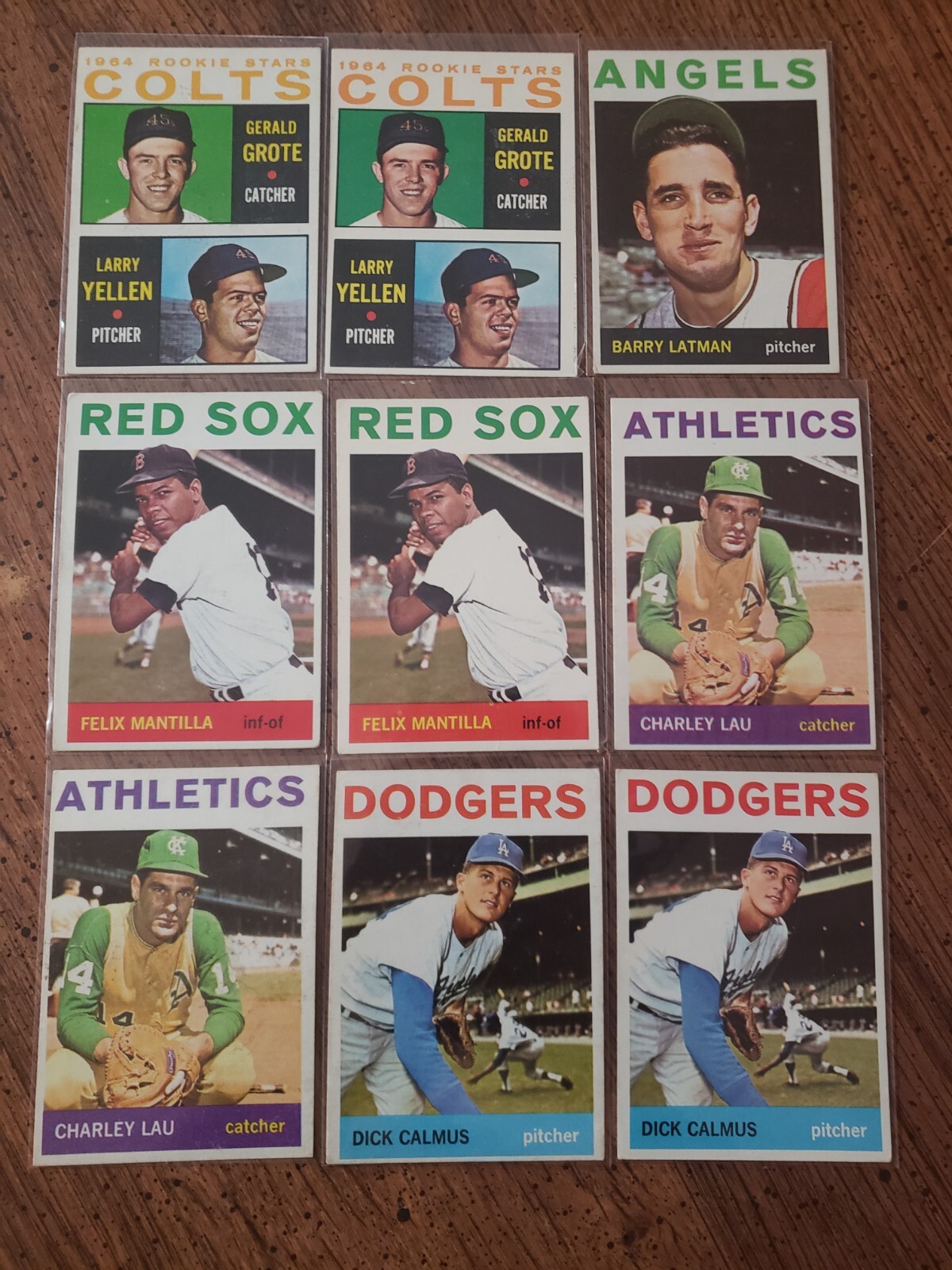1964 TOPPS BASEBALL YOU PICK #201 - #370 ****FREESHIPPING****