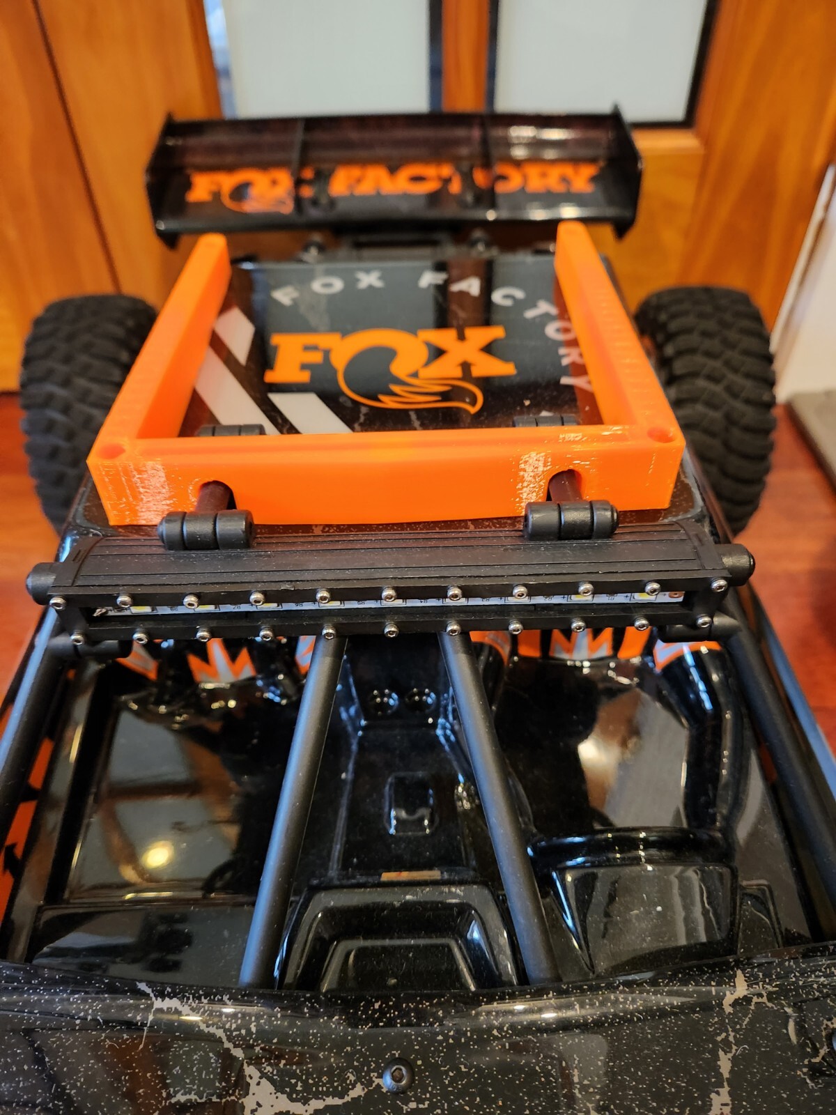 Custom made Losi DBXL-E 2.0 roof mounted Skid Plate - Made in USA