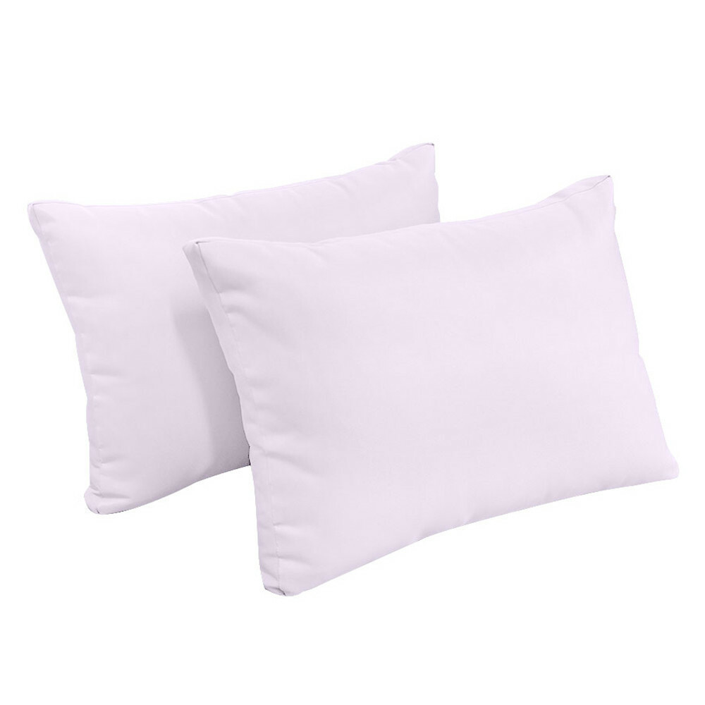 |SLIPCOVER ONLY|S2 Outdoor Bolster Backrest Pillow Covers Knife Edge Queen AD107