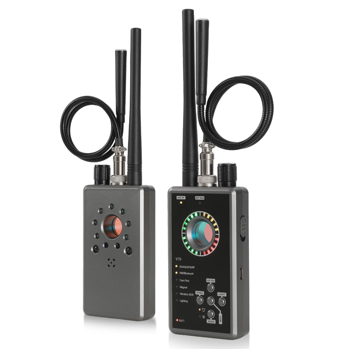 Counter Surveillance Detector RF Bug Finder Hidden Camera 5G GPS Tracker Scanner