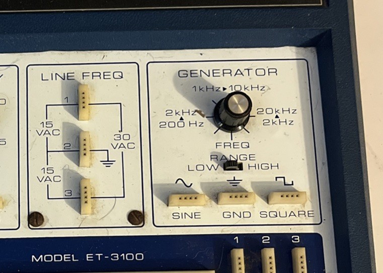Heathkit Vintage ET-3100 Electronic Design Experimenter Works