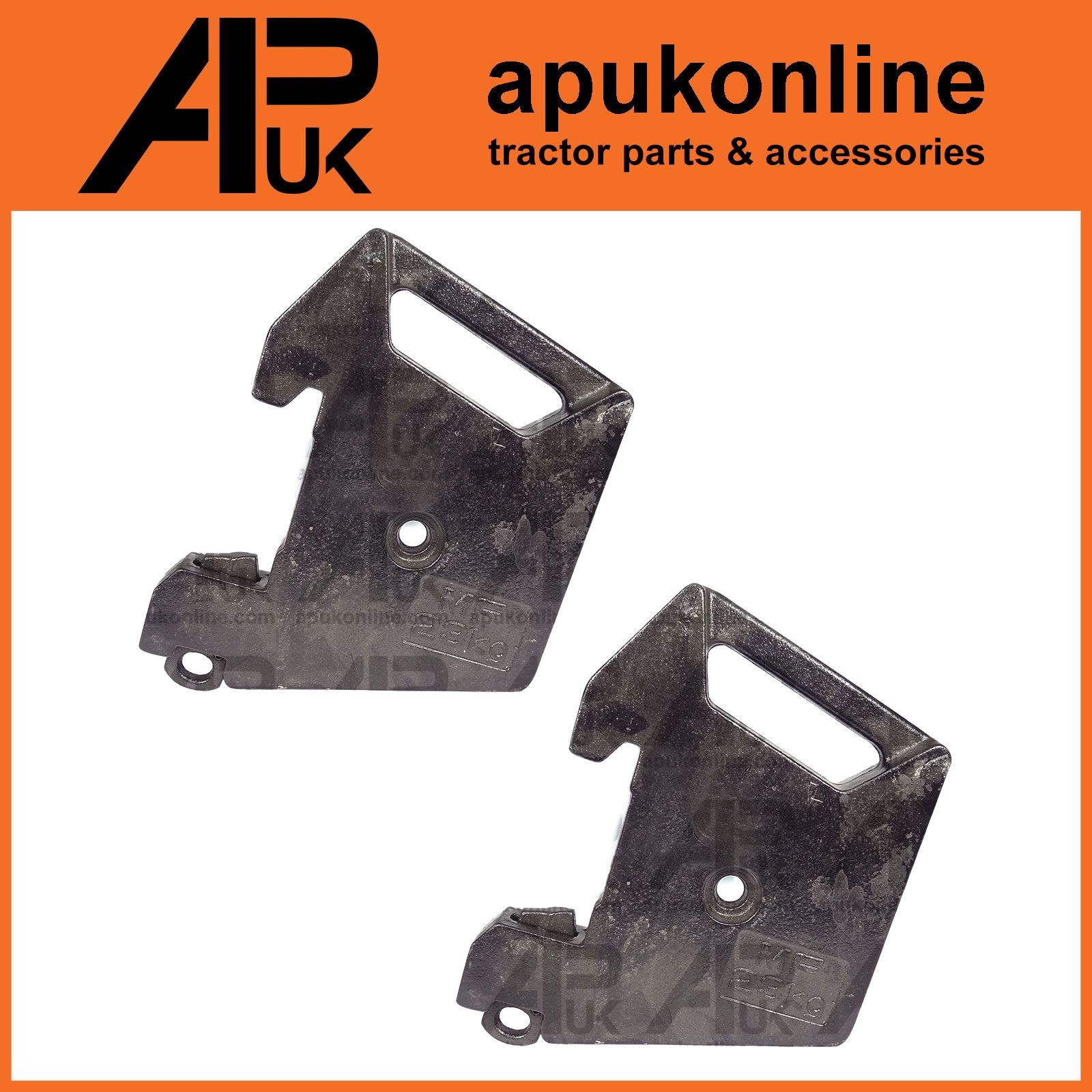 2x New Front Weight Wafer Counterweight 23Kg for Massey Ferguson 3115 Tractor