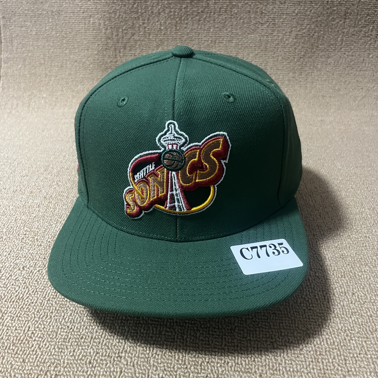 Mitchell & Ness Seattle SuperSonics Snapback Green Retro NBA Hat