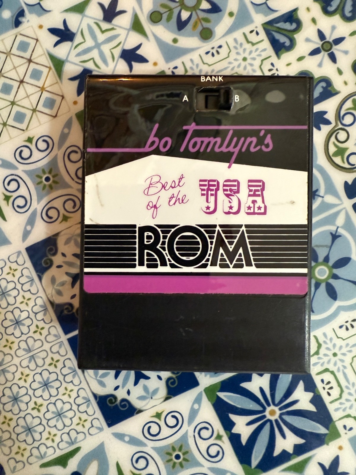 Ultra RARE Bo Tomlyn's Best of the USA Yamaha DX7 Cartridge!