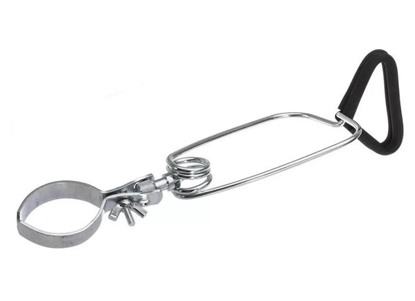 TWDRTDD Adjustable Clamp Lamp Stand Fixture for Reptile Light Silver