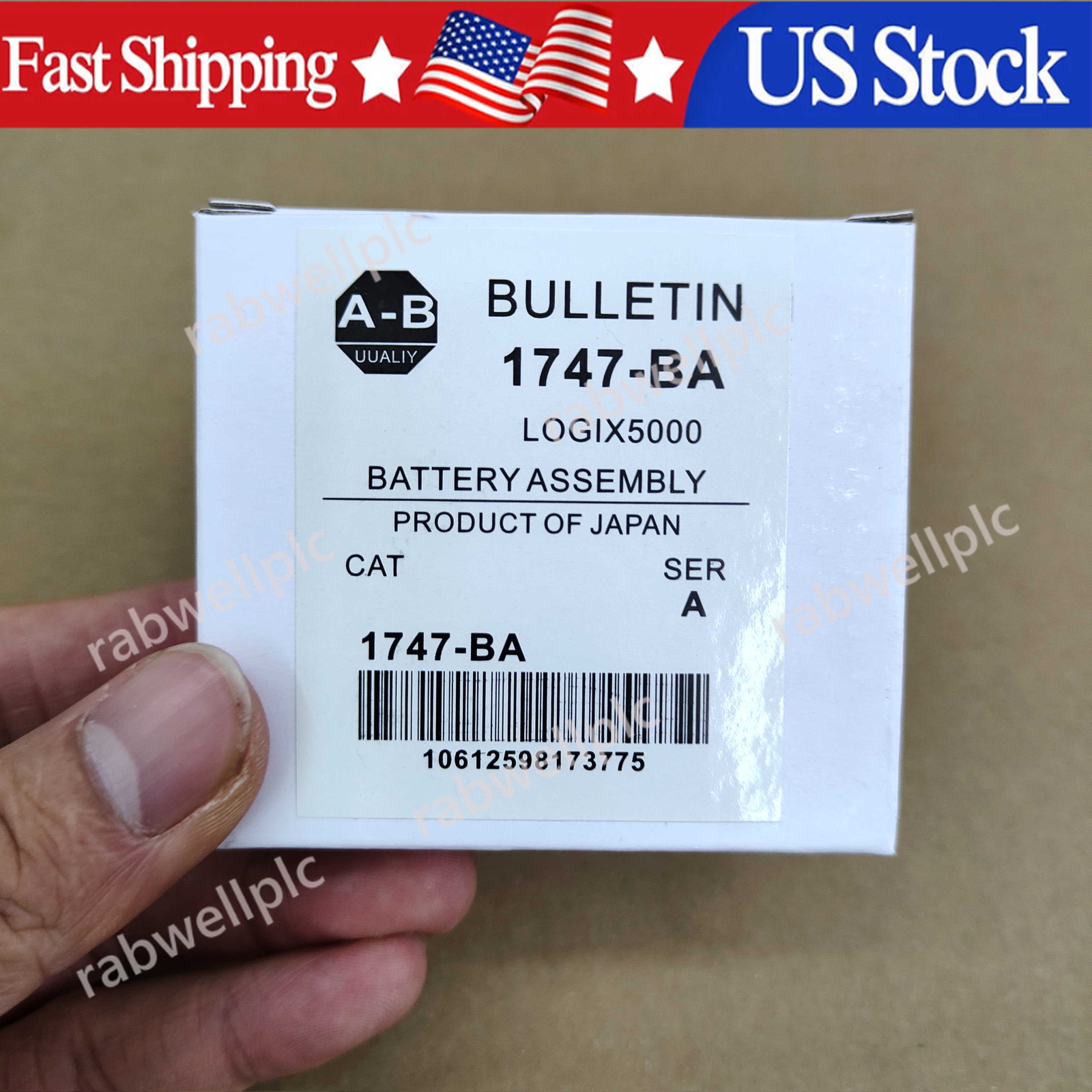 Brand New Allen Bradley 1747-BA, B9650T PLC Battery SLC Lithium Battery
