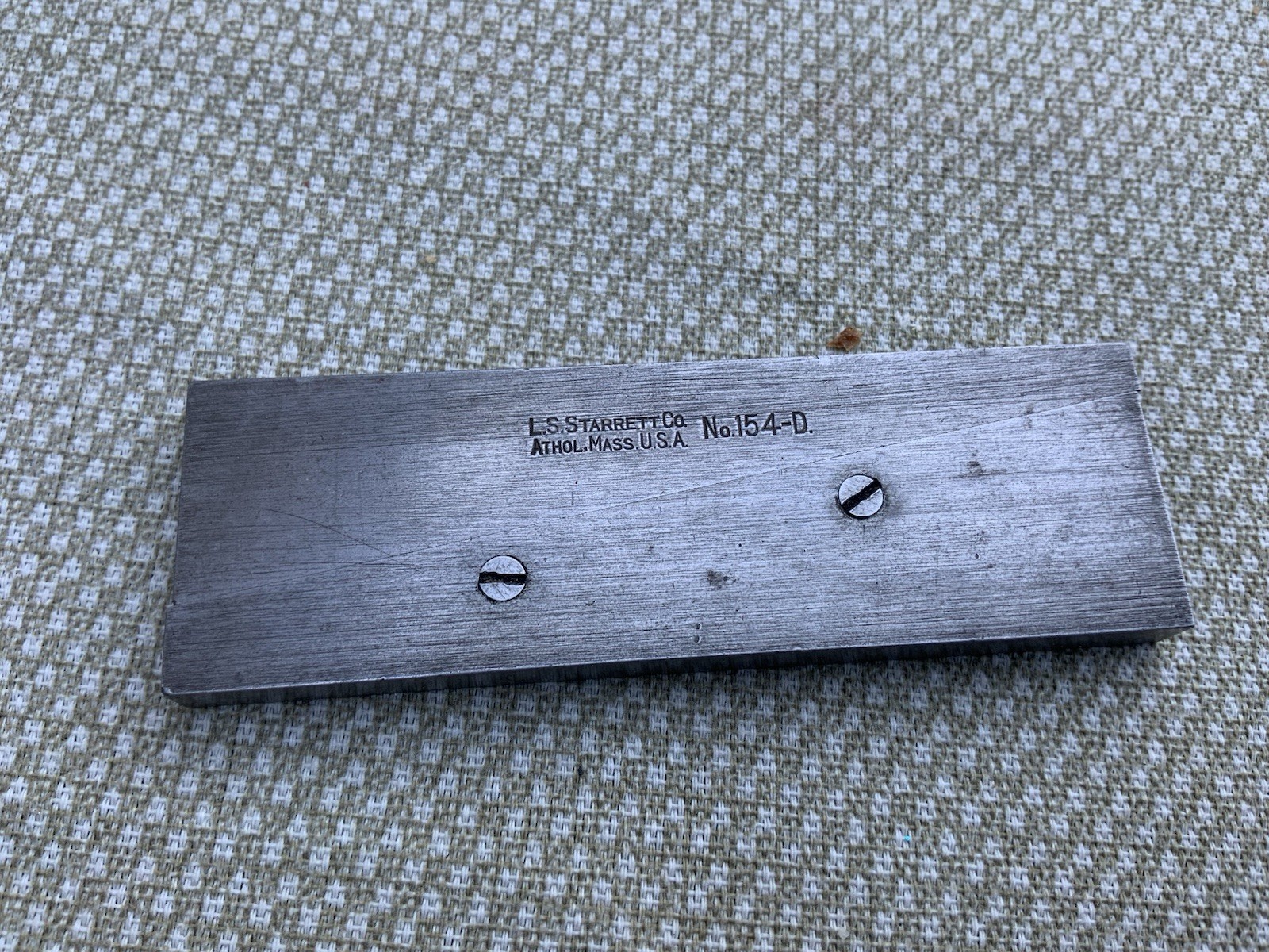 L.S. Starrett 154D Adjustable Parallel