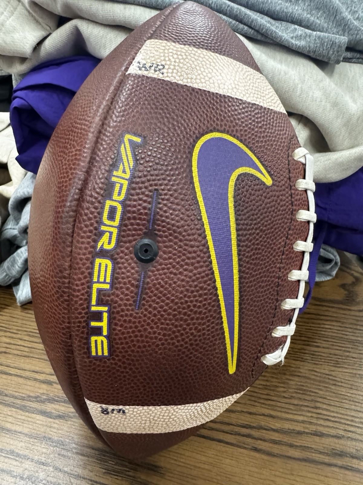 Used Team Issued LSU Tigers Nike Vapor Elite Football