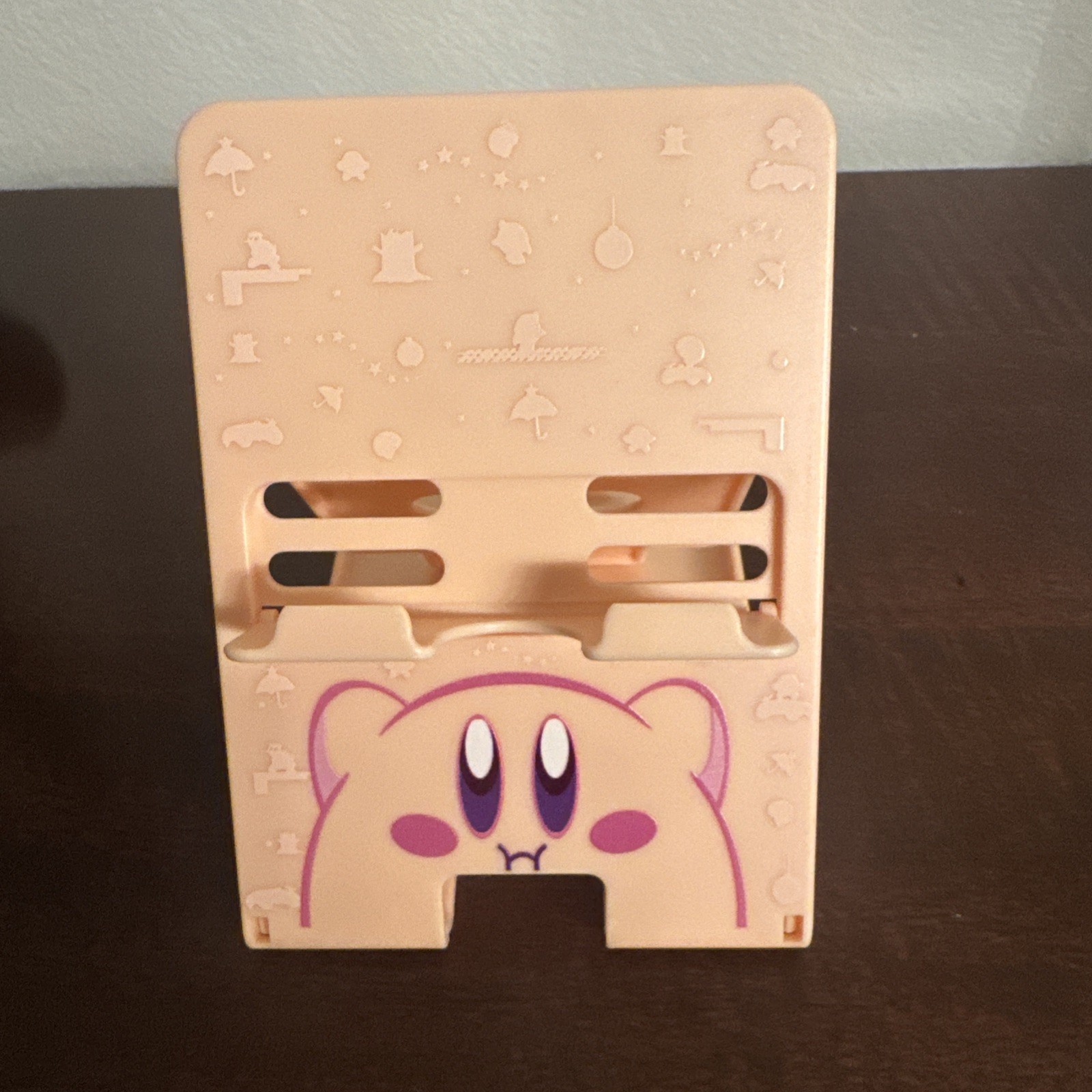 Pink Kirby Nintendo Switch Or Phone Stand Kirby One Tough Creampuff Cute