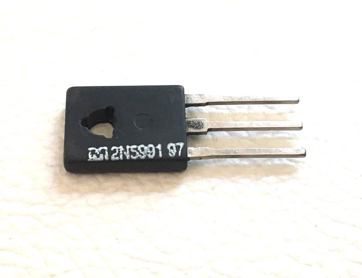 LOT OF 2  2N5991  Power NPN Silicon Transistor | 12A, 80V, 100W