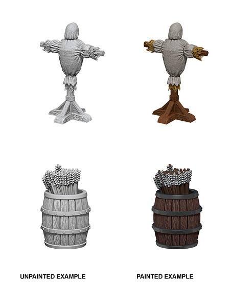 Wizkids Deep Cuts Unpainted Miniatures: Archery Range