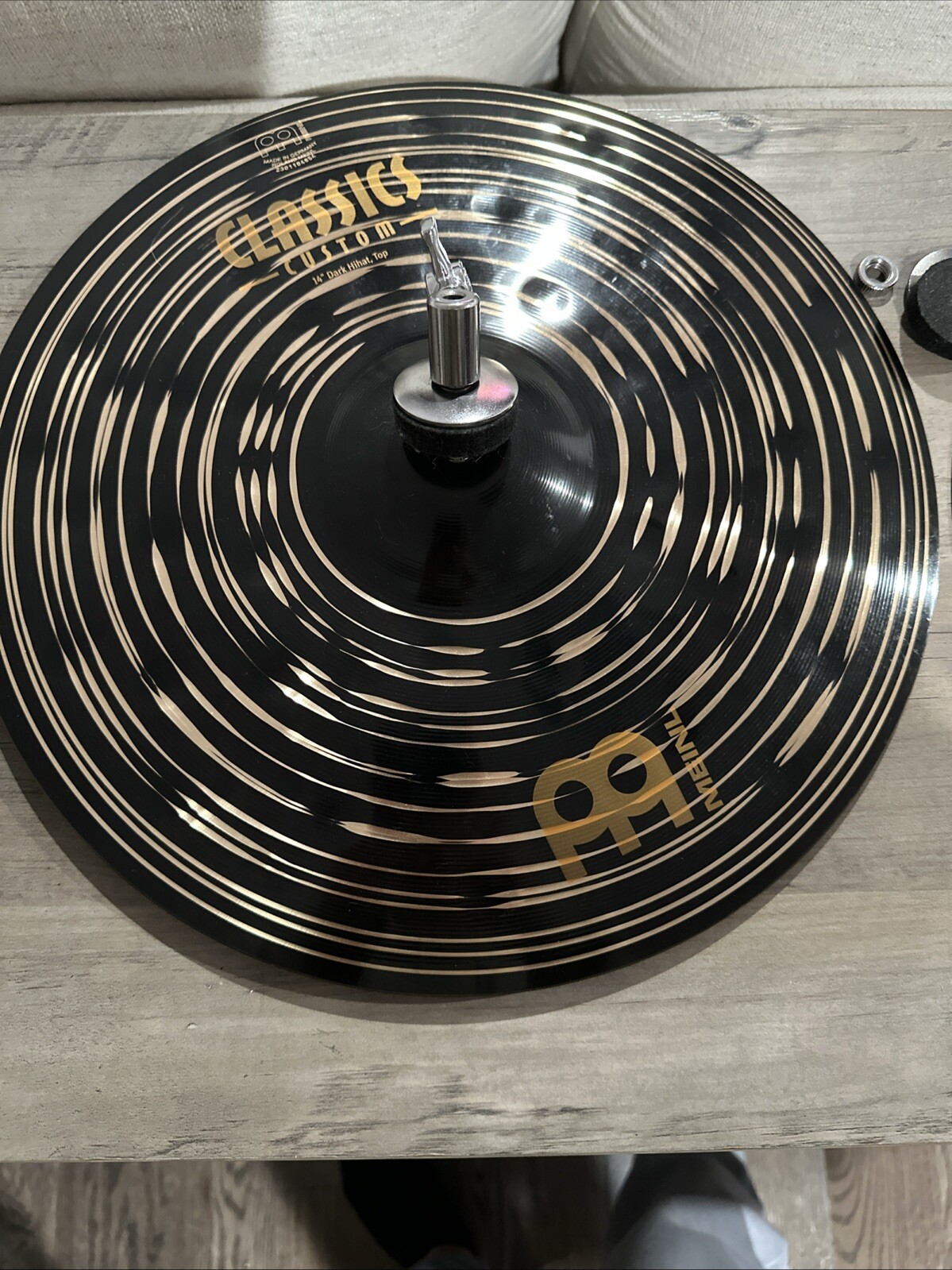 Meinl Classics Custom Dark 14-in Hi-hats