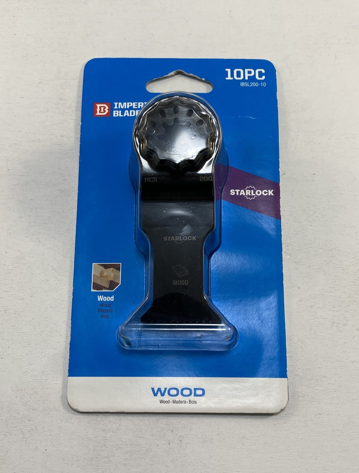 Imperial Blades IBSL200-10 Starlock 1-3/8" Metal Blade 10x Made in Germany