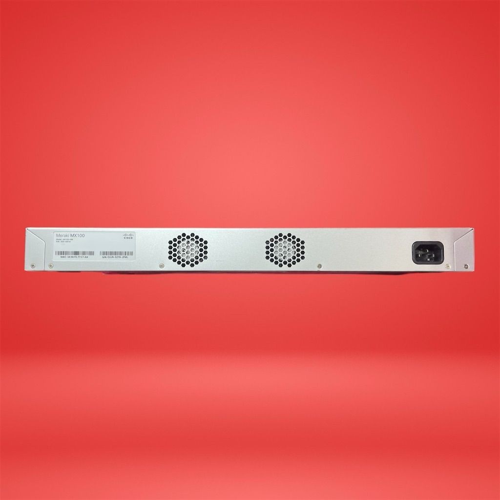 Cisco Meraki MX100 Security Appliance Cloud-Managed Firewall 600-30010