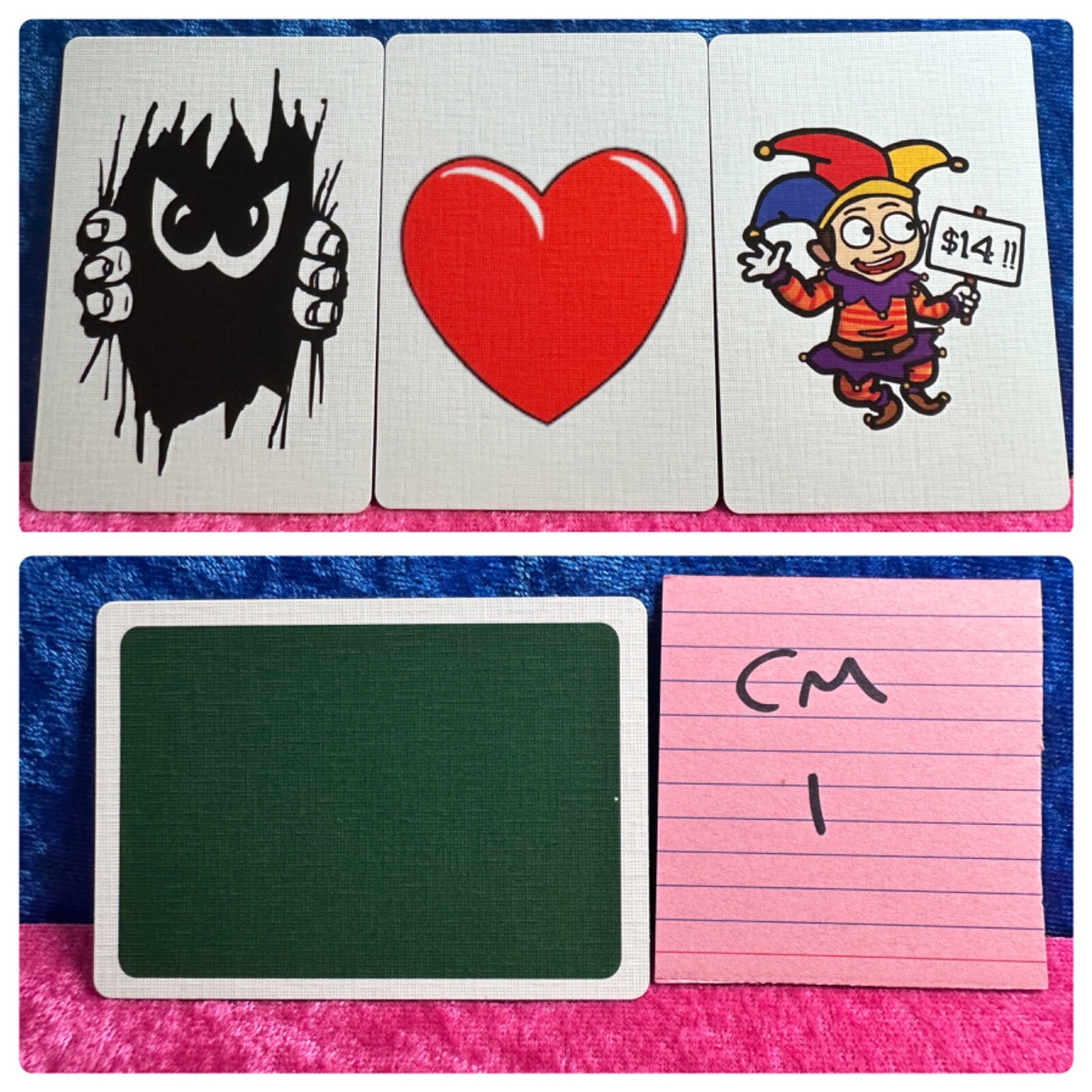 Color Monte Magic Packet Trick: Custom Design, Free Shipping!  Item CM1