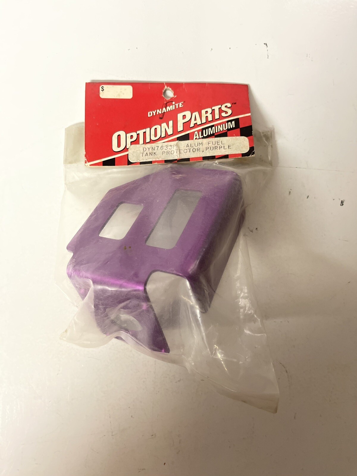 Dynamite Aluminum Fuel Tank Protector, Blue: DYN7633P - NOS Rare
