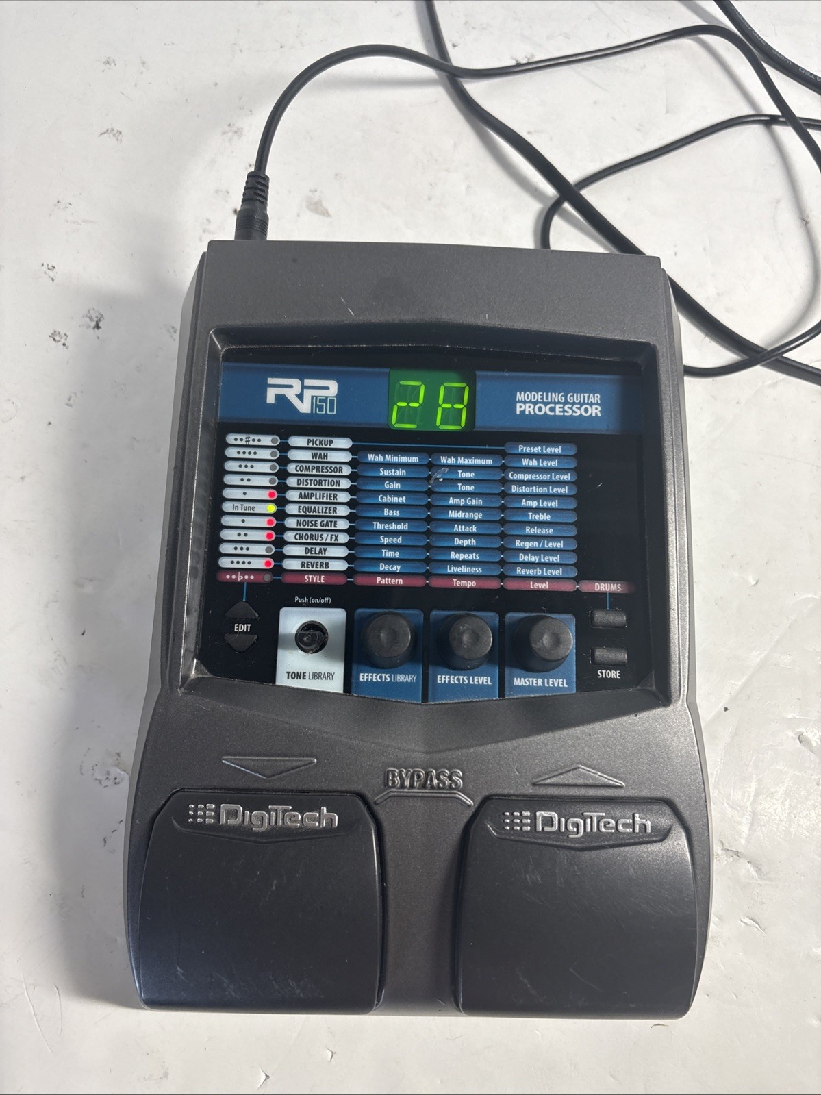 Digitech RP150 Modeling Guitar Processor