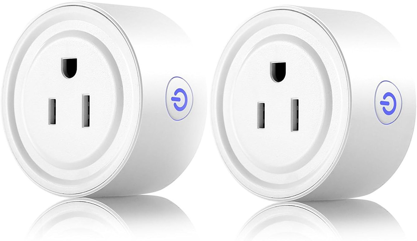 Smart Plug 2 Pack Wi-Fi Enabled Mini Smart Socket Compatible with Amazon Alexa G