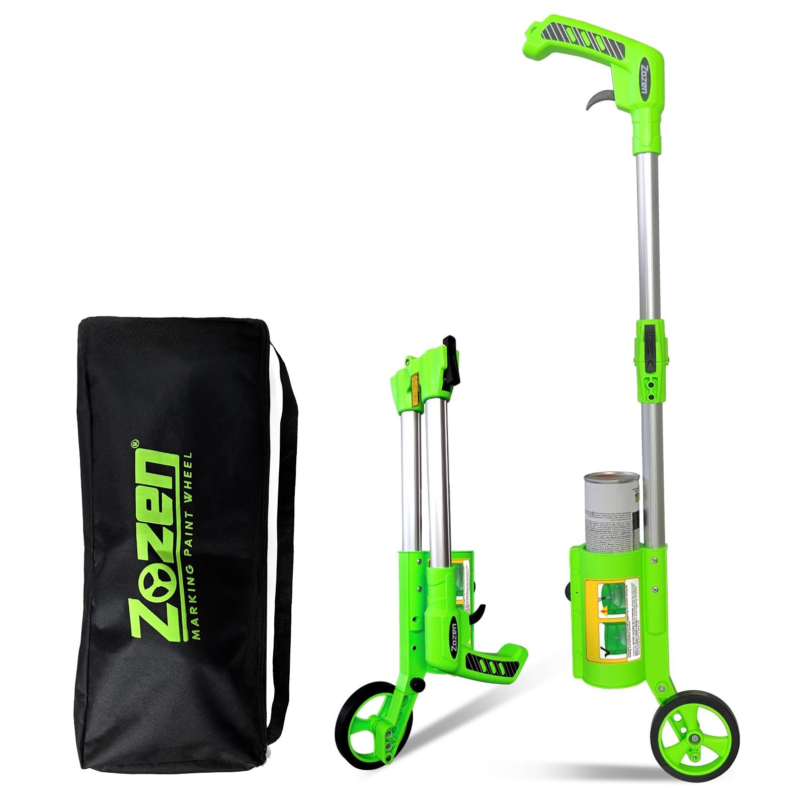 zozen Marking Paint Wand, Foldable with Carry Bag, 3-Line Widths Adjustable |...