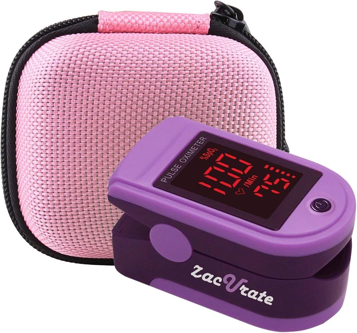 Compact & Stylish Hard Case for Fingertip Pulse Oximeter - Dustproof Protection