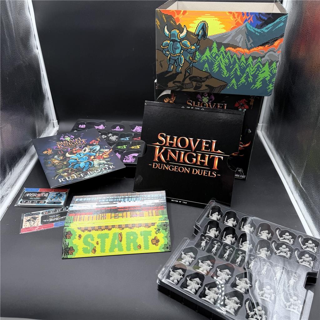 Panda Cult Games Shovel Knight: Dungeon Duels 3d Edition Board Game-For Parts