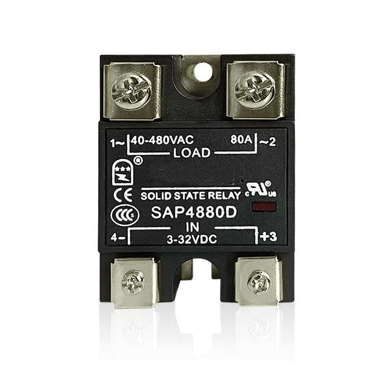 1Pcs New For SAP4880D 40-480 Volt 3-32VDC 80 AMP Solid State Relay